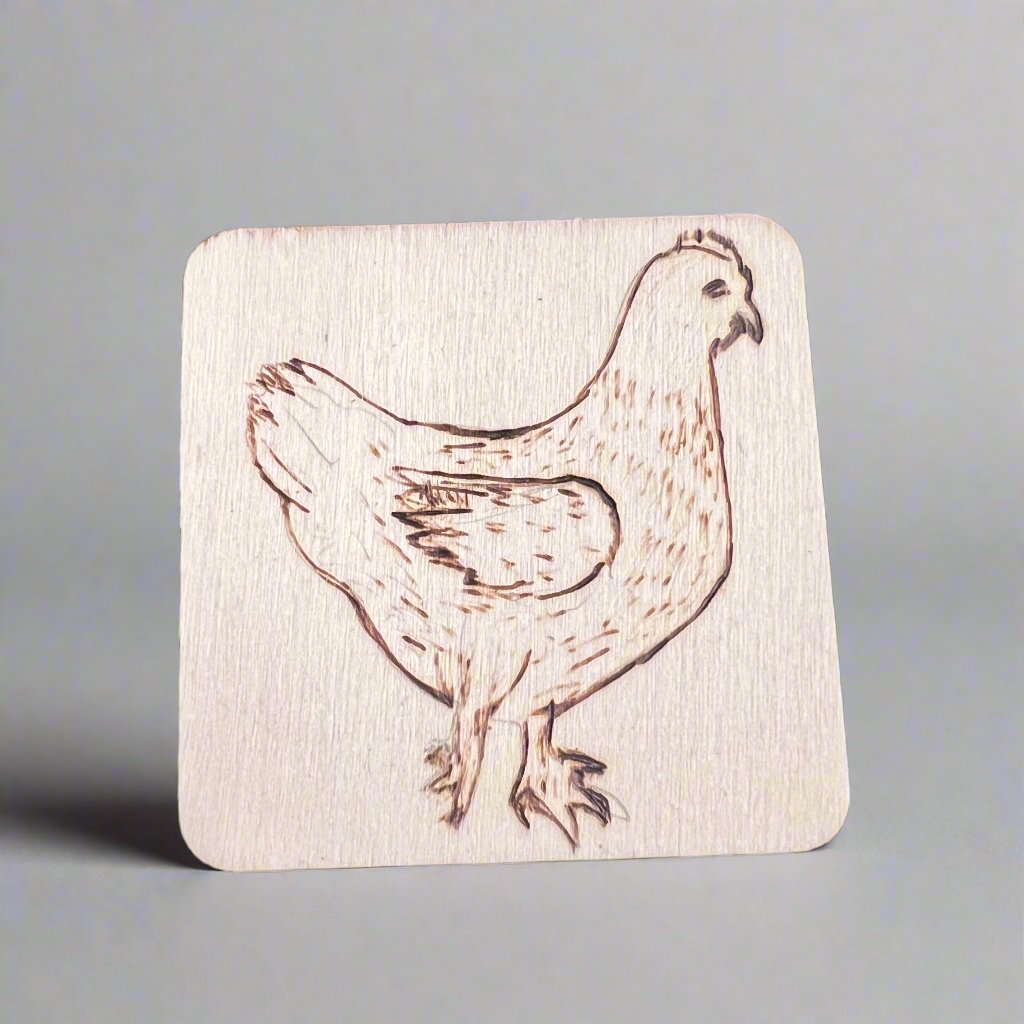 "Feathered Friend" Coaster