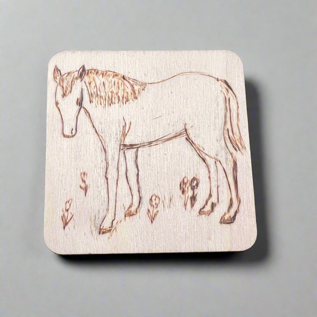 "Grazing Grace" Coaster