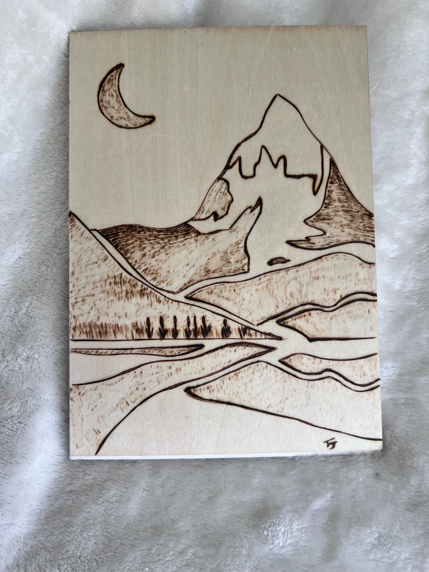 Handcrafted Real Wood Greeting Cards