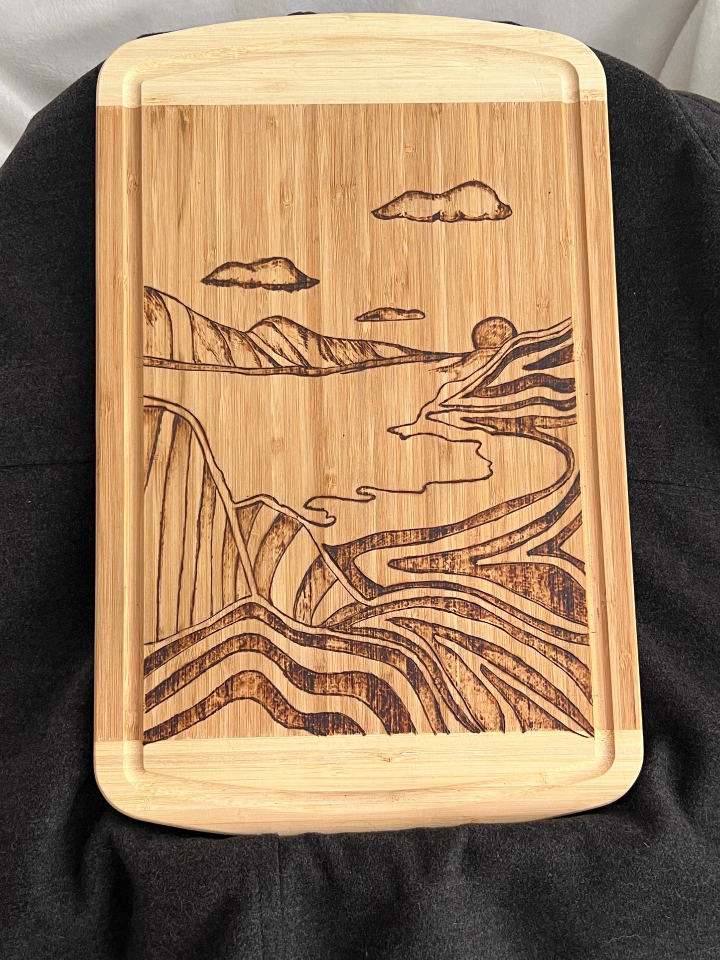 "Valley Serenity" Cutting Board