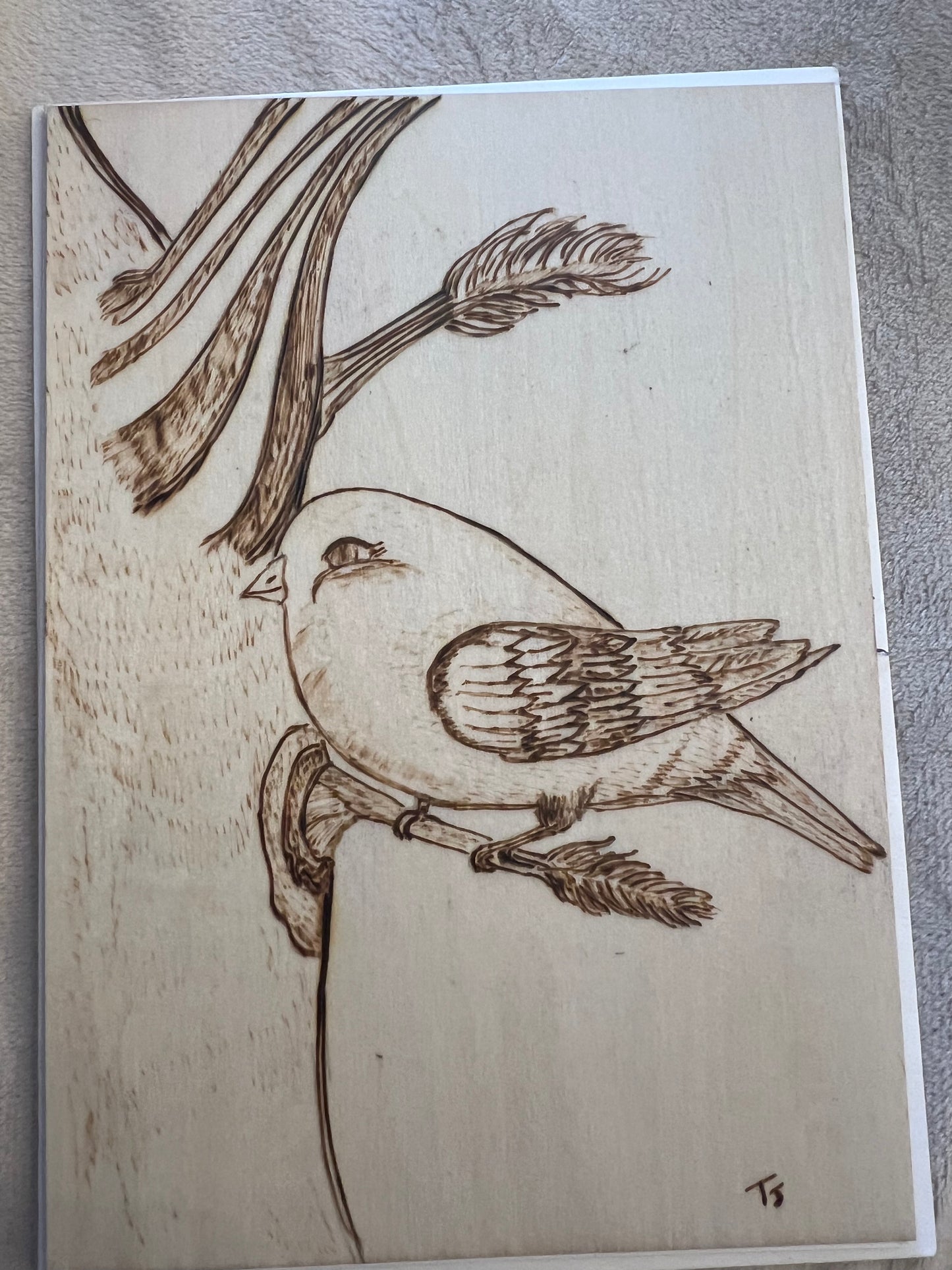 Handcrafted Real Wood Greeting Cards