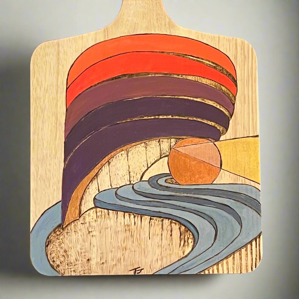 "Urban Oasis" Charcuterie Board