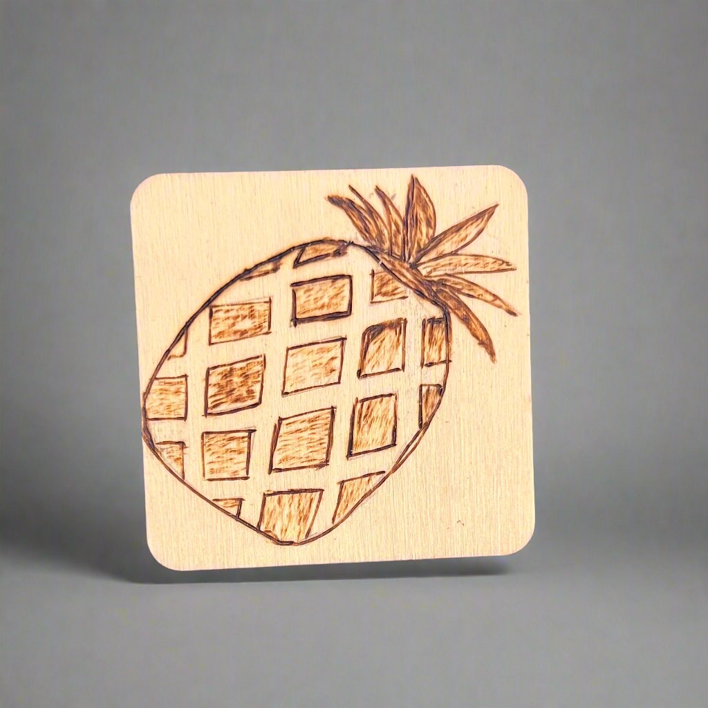 "Pineapple Welcome" Coaster