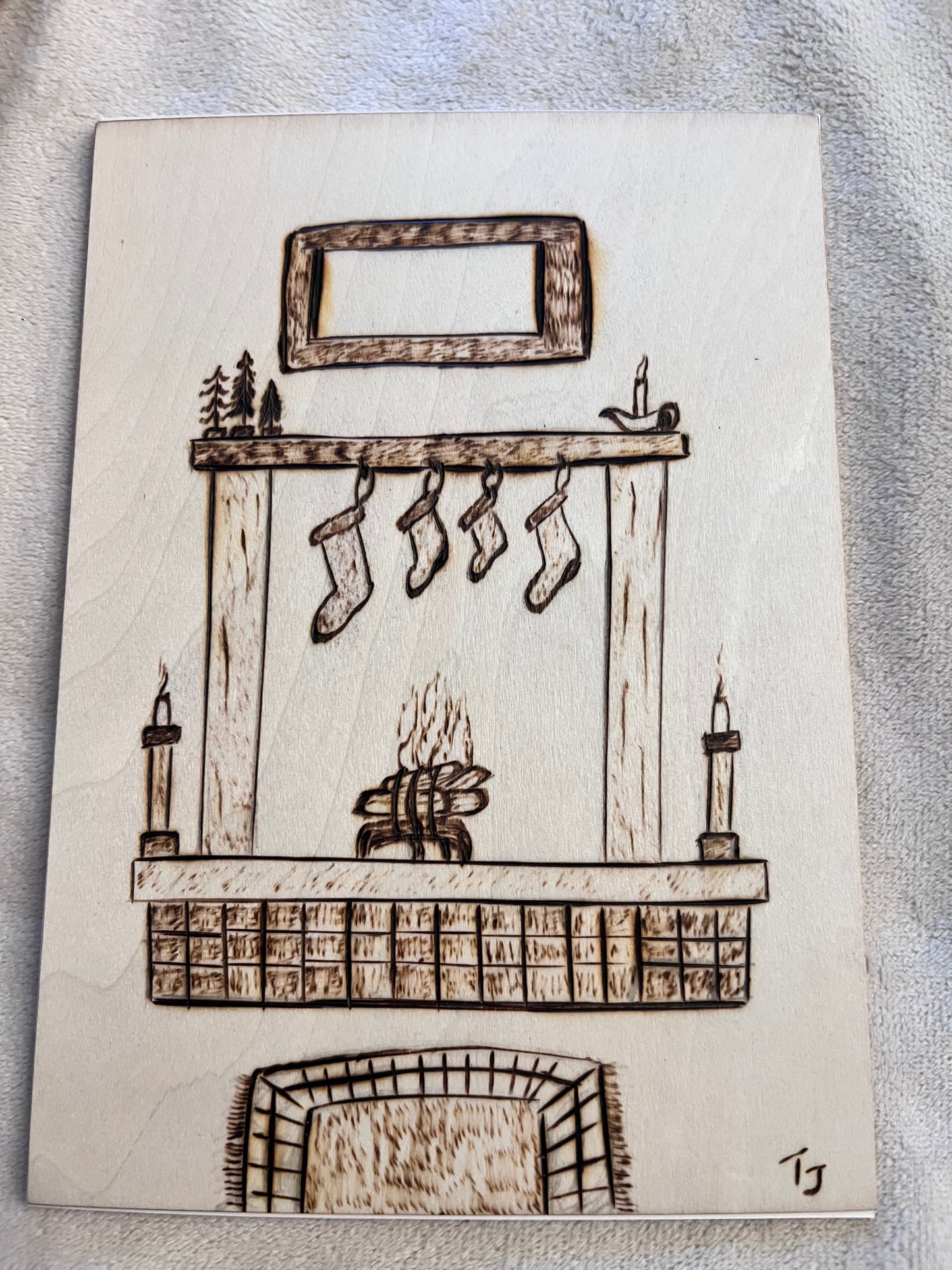 Handcrafted Real Wood Greeting Cards