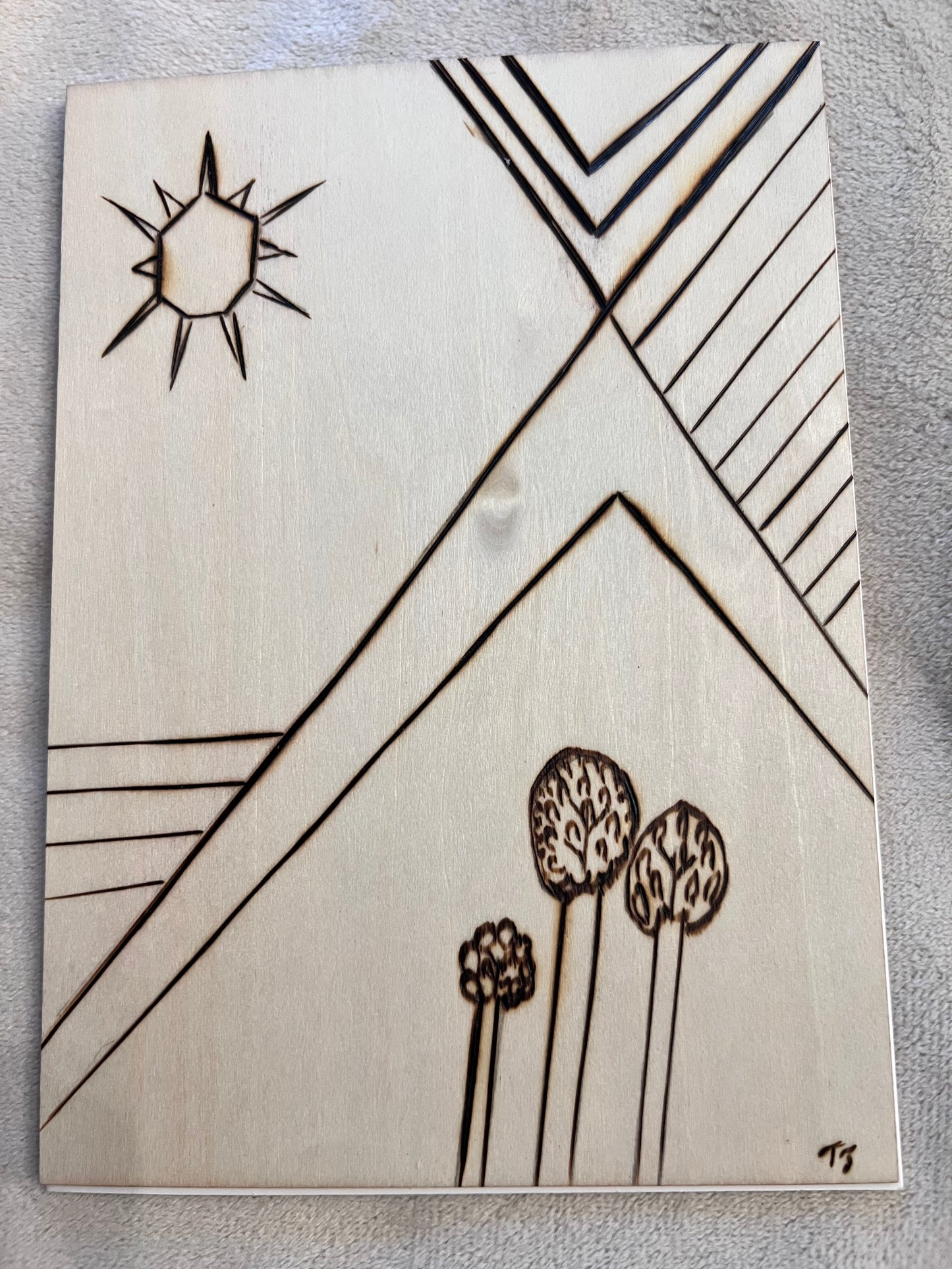 Handcrafted Real Wood Greeting Cards