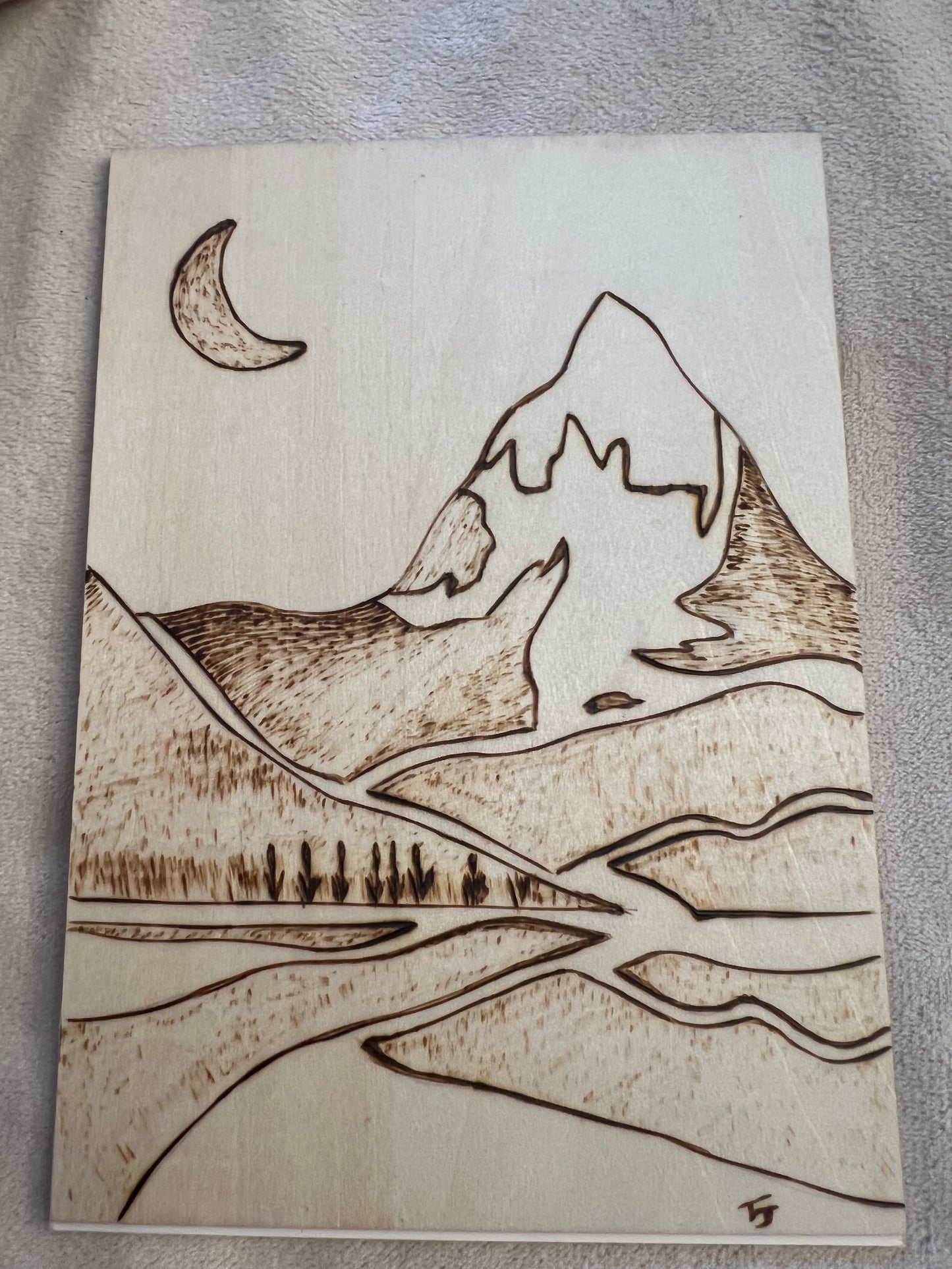 Handcrafted Real Wood Greeting Cards