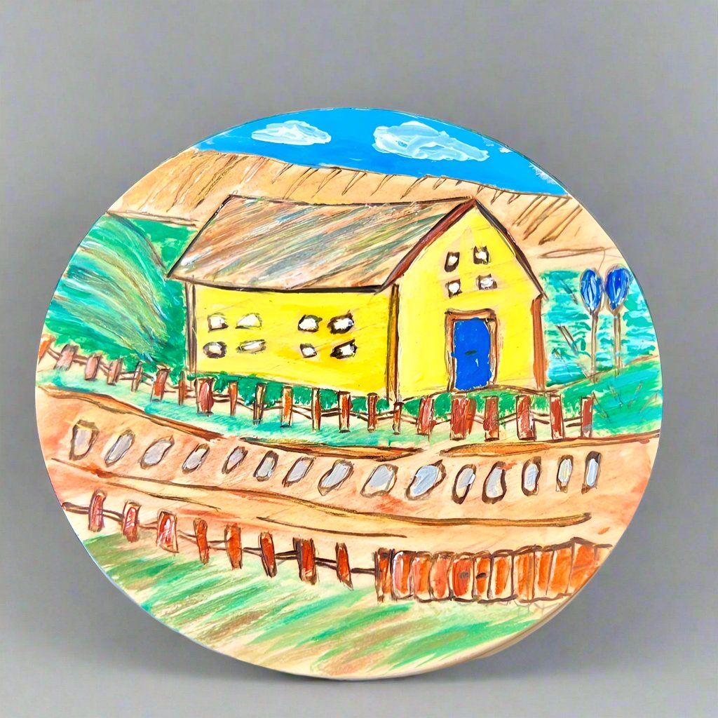 "Barnyard Bliss" Coaster