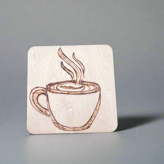 "Morning Brew" Coaster