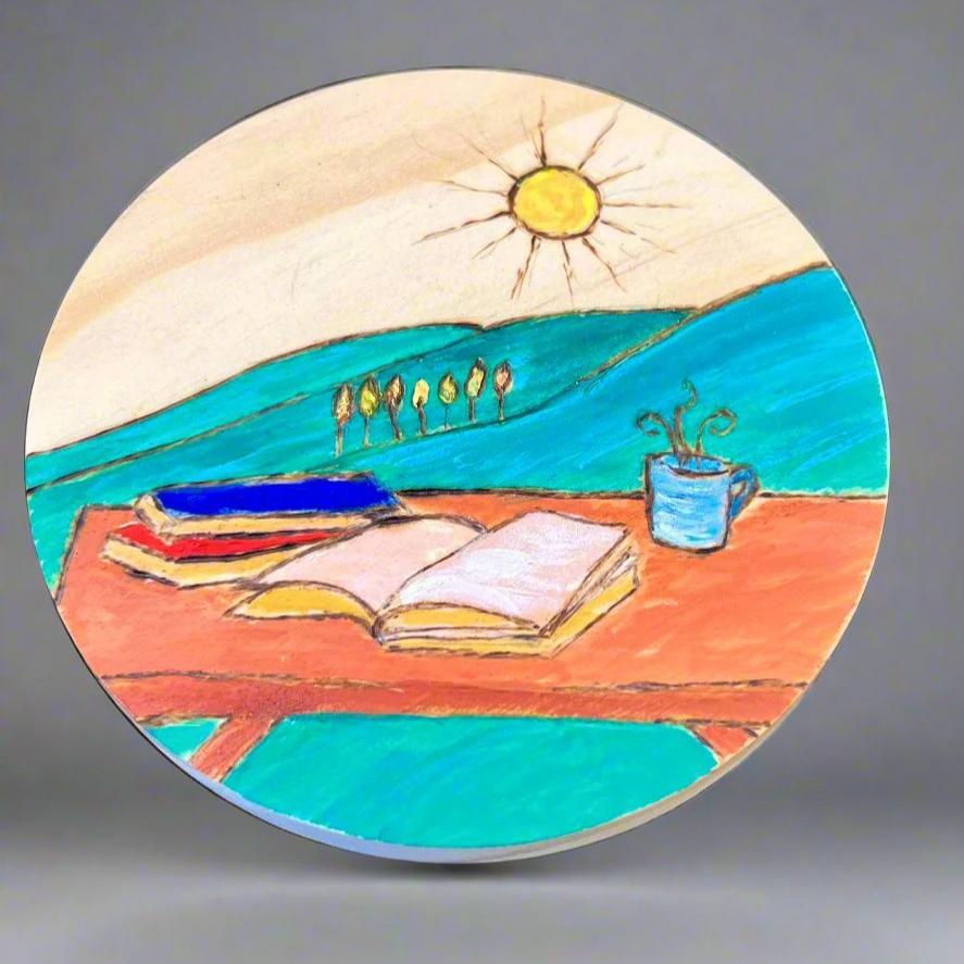 "Sunny Study" Coaster